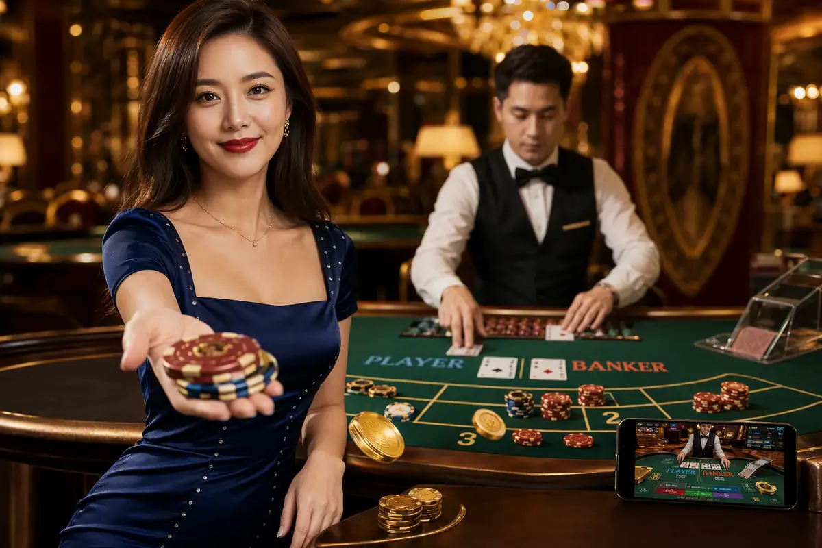 589slot Live Baccarat ဒီလာနှင့် ကစားခြင်း